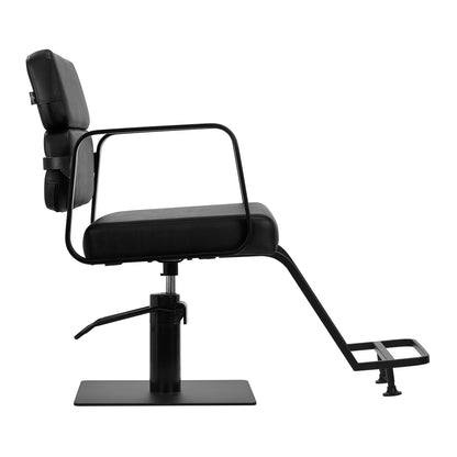 ActiveShop Gabbiano Friseurstuhl Porto schwarz schwarz