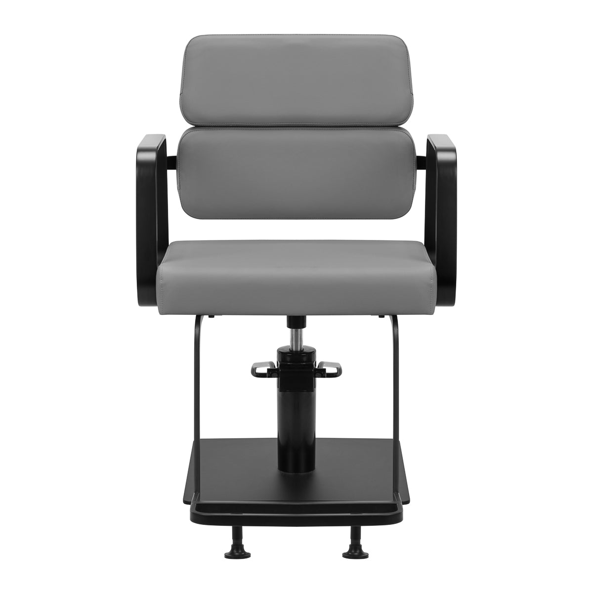 ActiveShop Gabbiano Friseurstuhl Porto schwarz grau