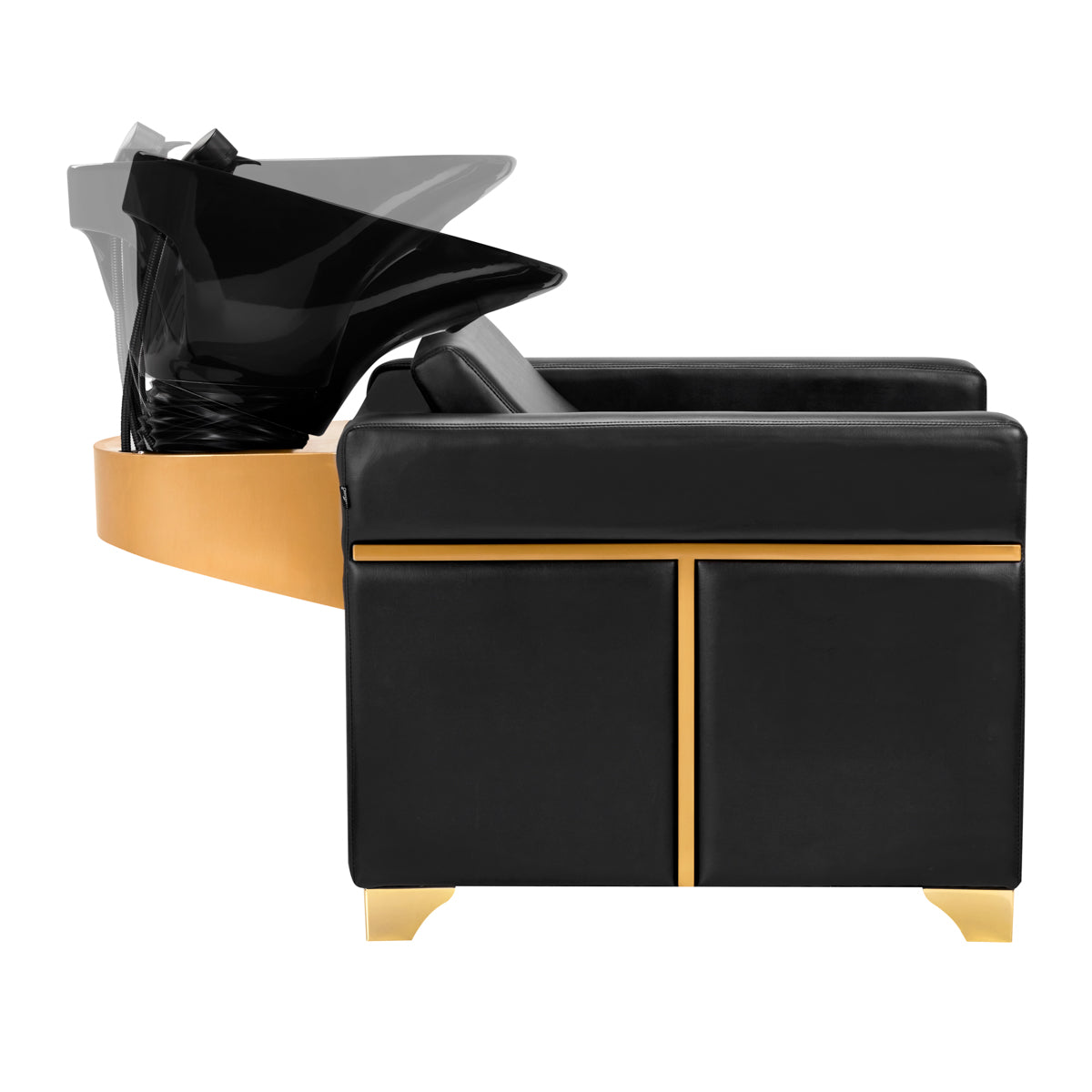 ActiveShop Gabbiano Hundewaschanlage Toledo Gold Schwarz / Schwarz