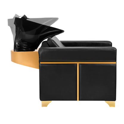 ActiveShop Gabbiano Hundewaschanlage Toledo Gold Schwarz / Schwarz