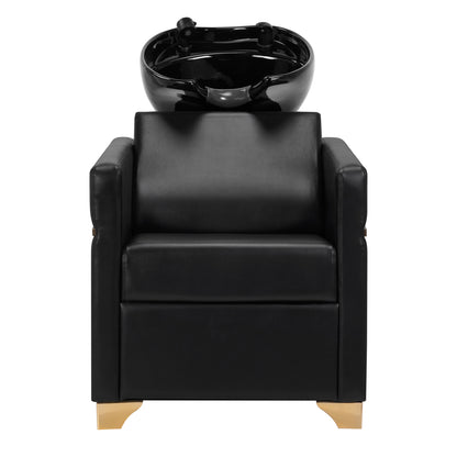 ActiveShop Gabbiano Hundewaschanlage Toledo Gold Schwarz / Schwarz