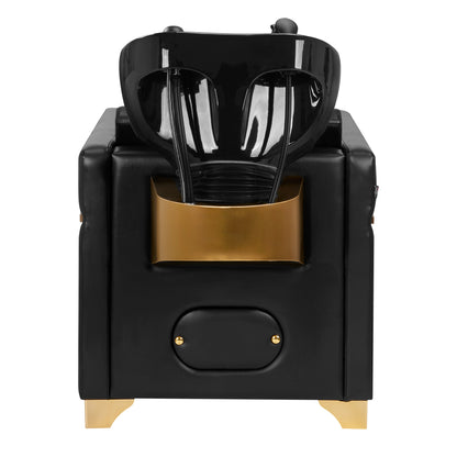 ActiveShop Gabbiano Hundewaschanlage Toledo Gold Schwarz / Schwarz