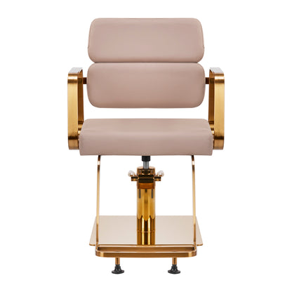 ActiveShop Gabbiano Friseurstuhl Porto gold beige