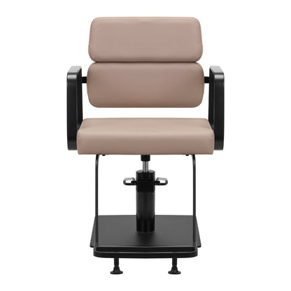 ActiveShop Gabbiano Friseurstuhl Porto schwarz beige