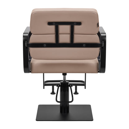 ActiveShop Gabbiano Friseurstuhl Porto schwarz beige