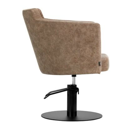 ActiveShop Gabbiano Friseurstuhl Roma Square Old Braun