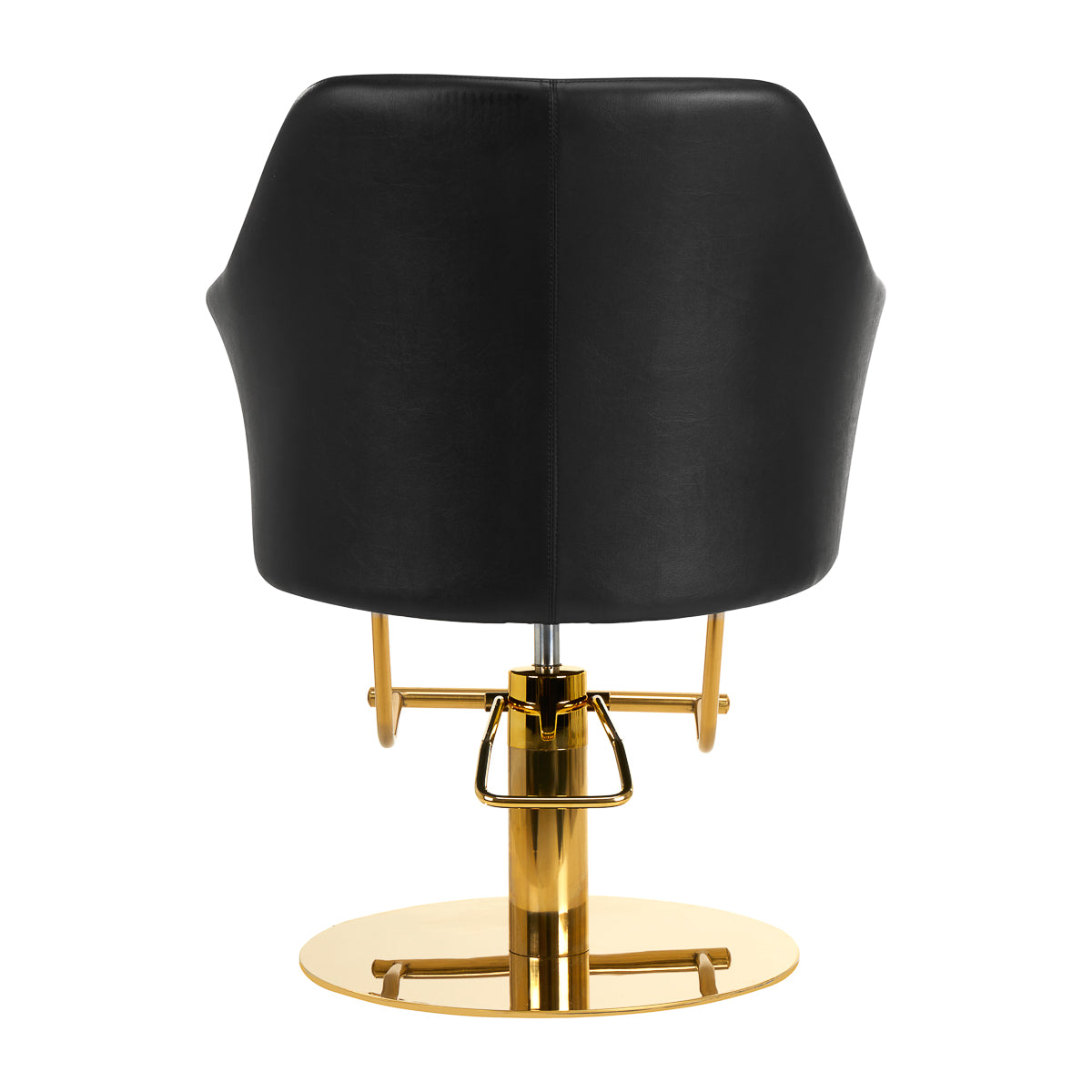 ActiveShop Gabbiano Friseurstuhl Marbella Gold Schwarz