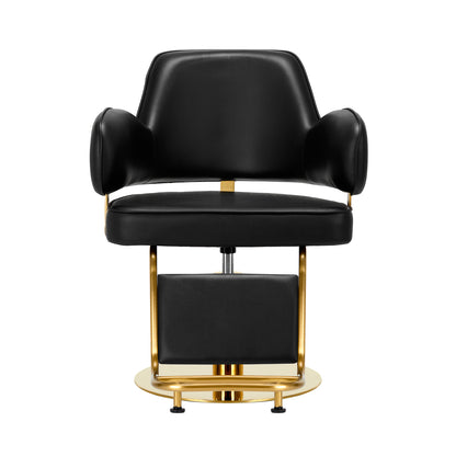 ActiveShop Gabbiano Friseurstuhl Linz NQ Gold Schwarz