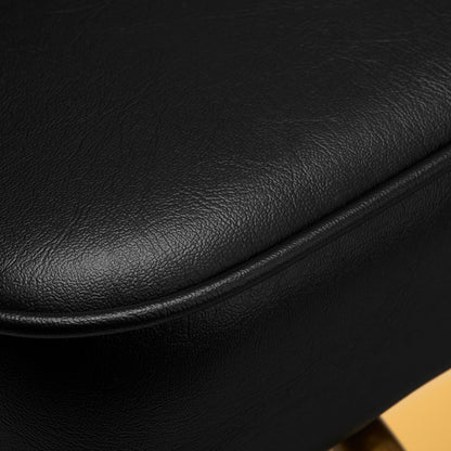 ActiveShop Gabbiano Friseurstuhl Linz NQ Gold Schwarz
