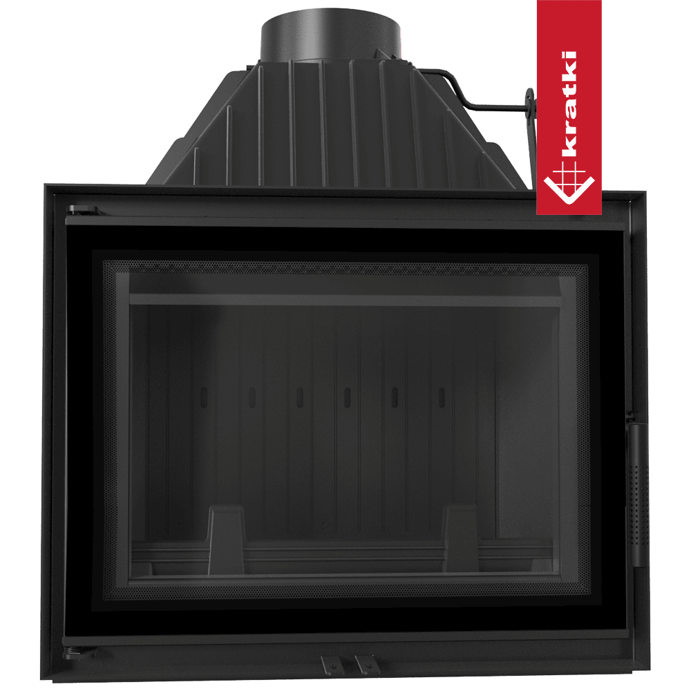 Kratki Kamineinsatz Gusseisen KRATKI ZOSIA DECO 12 kW Ø 200