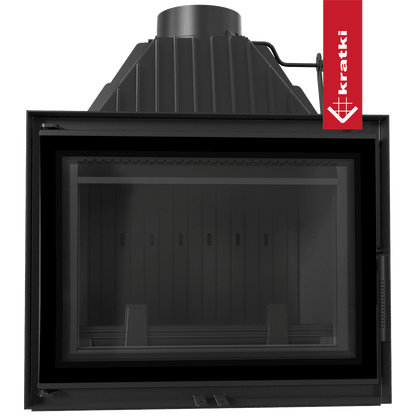 Kratki Kamineinsatz Gusseisen KRATKI ZOSIA DECO 12 kW Ø 200