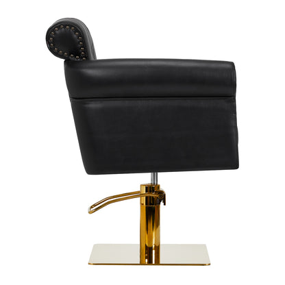 ActiveShop Gabbiano Friseurstuhl Berlin gold schwarz