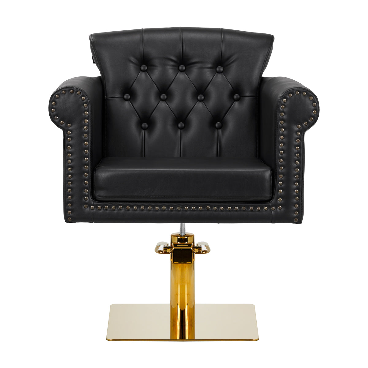 ActiveShop Gabbiano Friseurstuhl Berlin gold schwarz