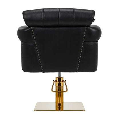 ActiveShop Gabbiano Friseurstuhl Berlin gold schwarz