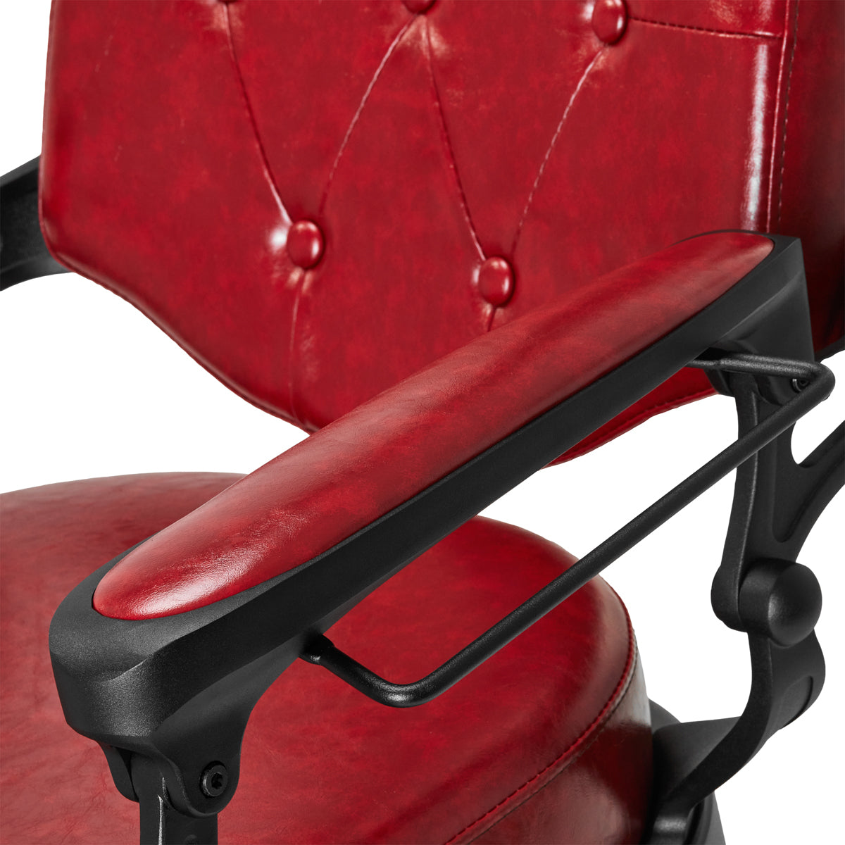 ActiveShop Gabbiano Friseurstuhl President Rot