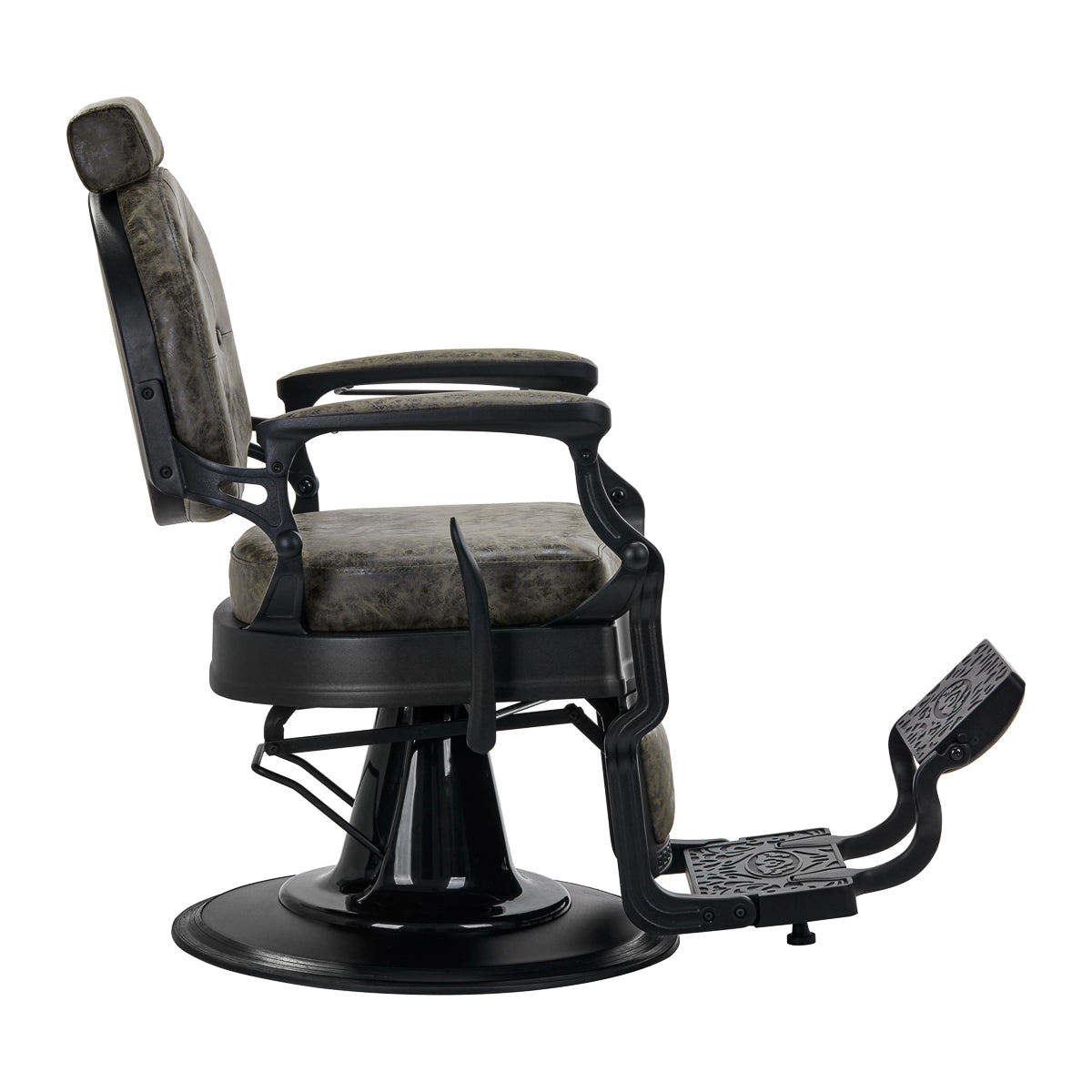 ActiveShop Gabbiano Barbersessel President Old Leather Grün