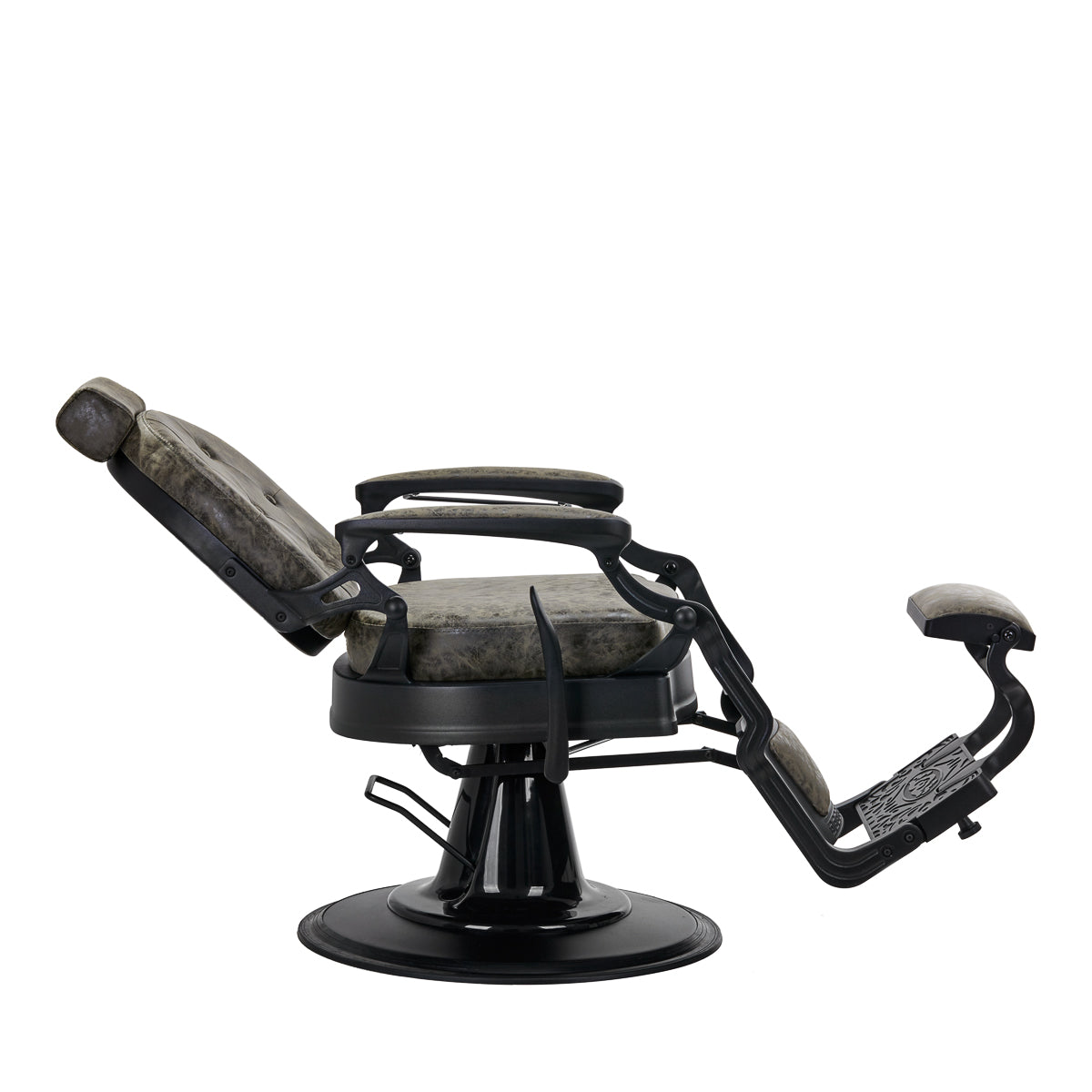 ActiveShop Gabbiano Barbersessel President Old Leather Grün