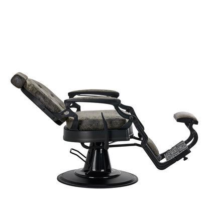 ActiveShop Gabbiano Barbersessel President Old Leather Grün
