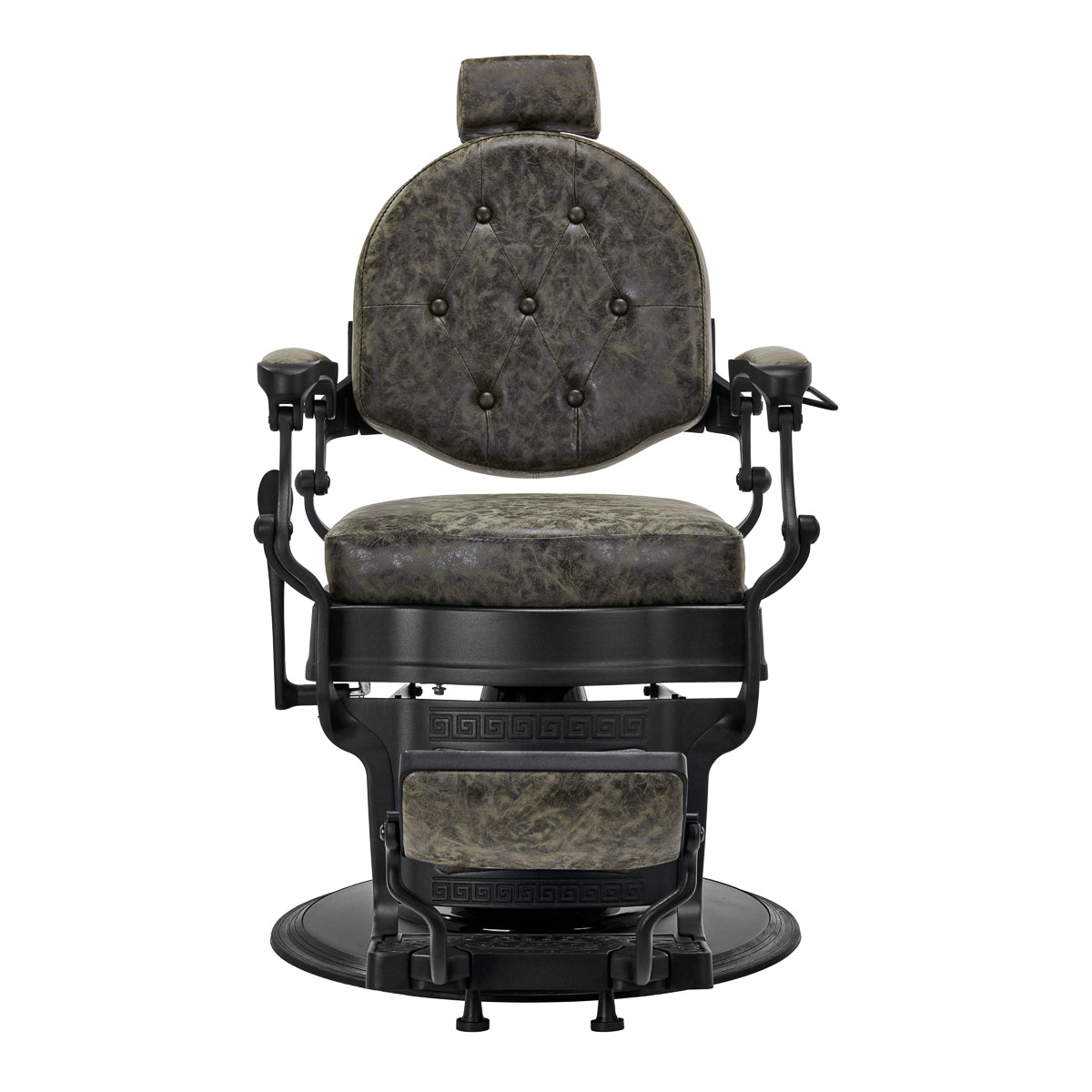 ActiveShop Gabbiano Barbersessel President Old Leather Grün