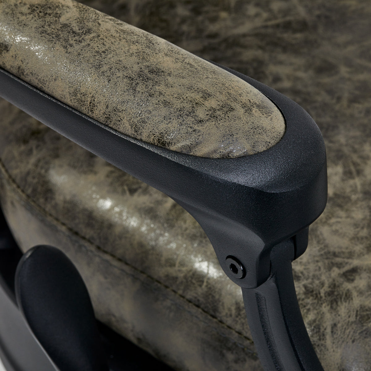 ActiveShop Gabbiano Barbersessel President Old Leather Grün