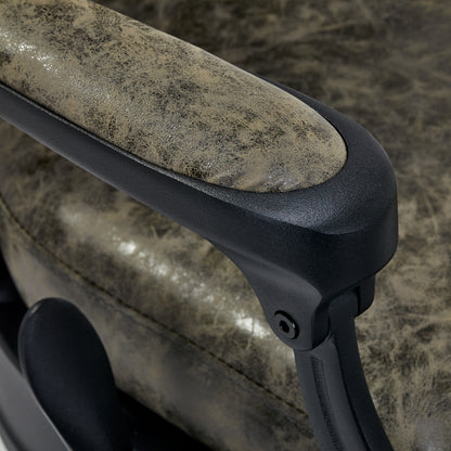ActiveShop Gabbiano Barbersessel President Old Leather Grün