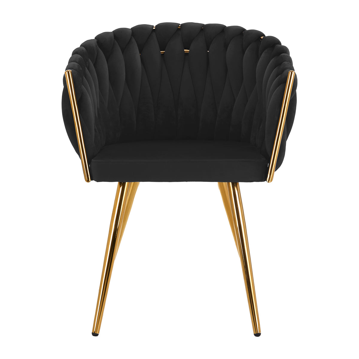 ActiveShop 4Rico Stuhl QS-GW06G Samt schwarz