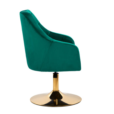 ActiveShop 4Rico Drehstuhl QS-BL14G Samt grün