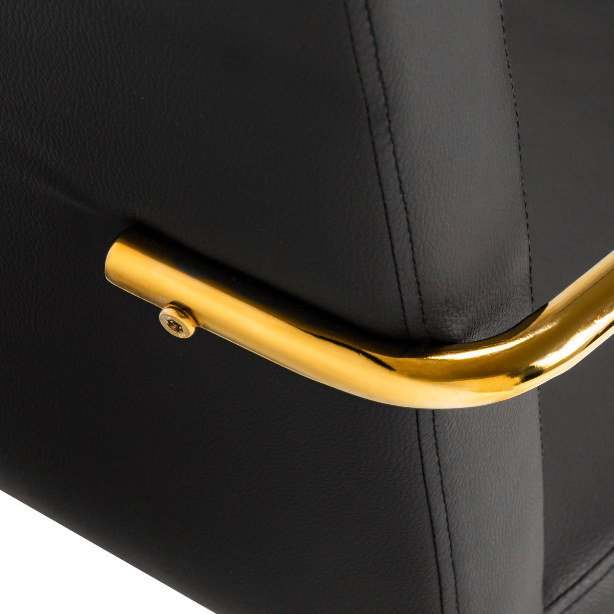 ActiveShop Kosmetikstuhl QS-OF211G gold schwarz