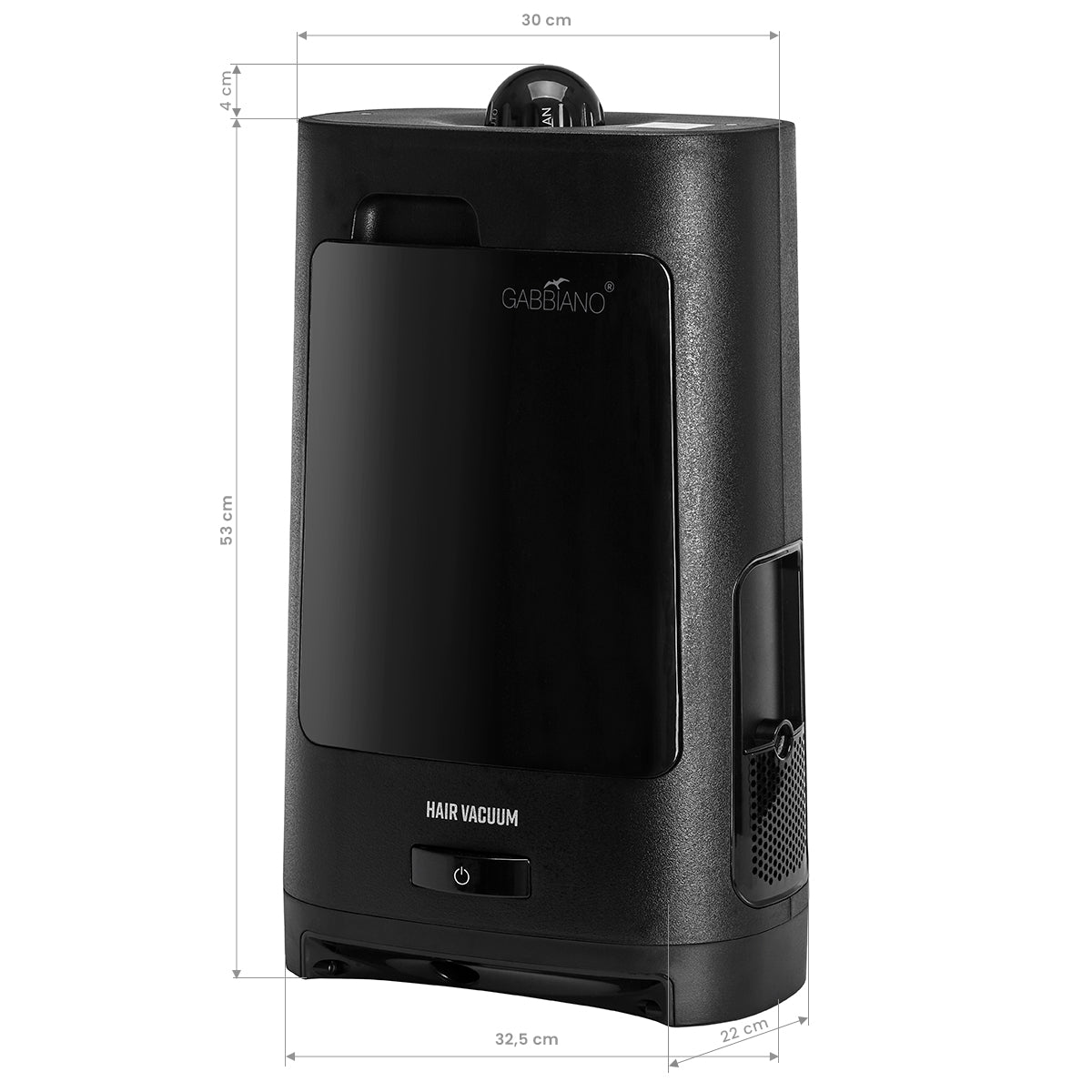 ActiveShop Gabbiano stehender Friseurstaubsauger für Haare Automatic 1400W