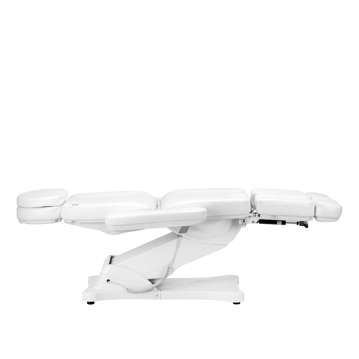 ActiveShop Elektrischer Kosmetikstuhl SILLON CLASSIC 2 Motoren Fußstütze weiß
