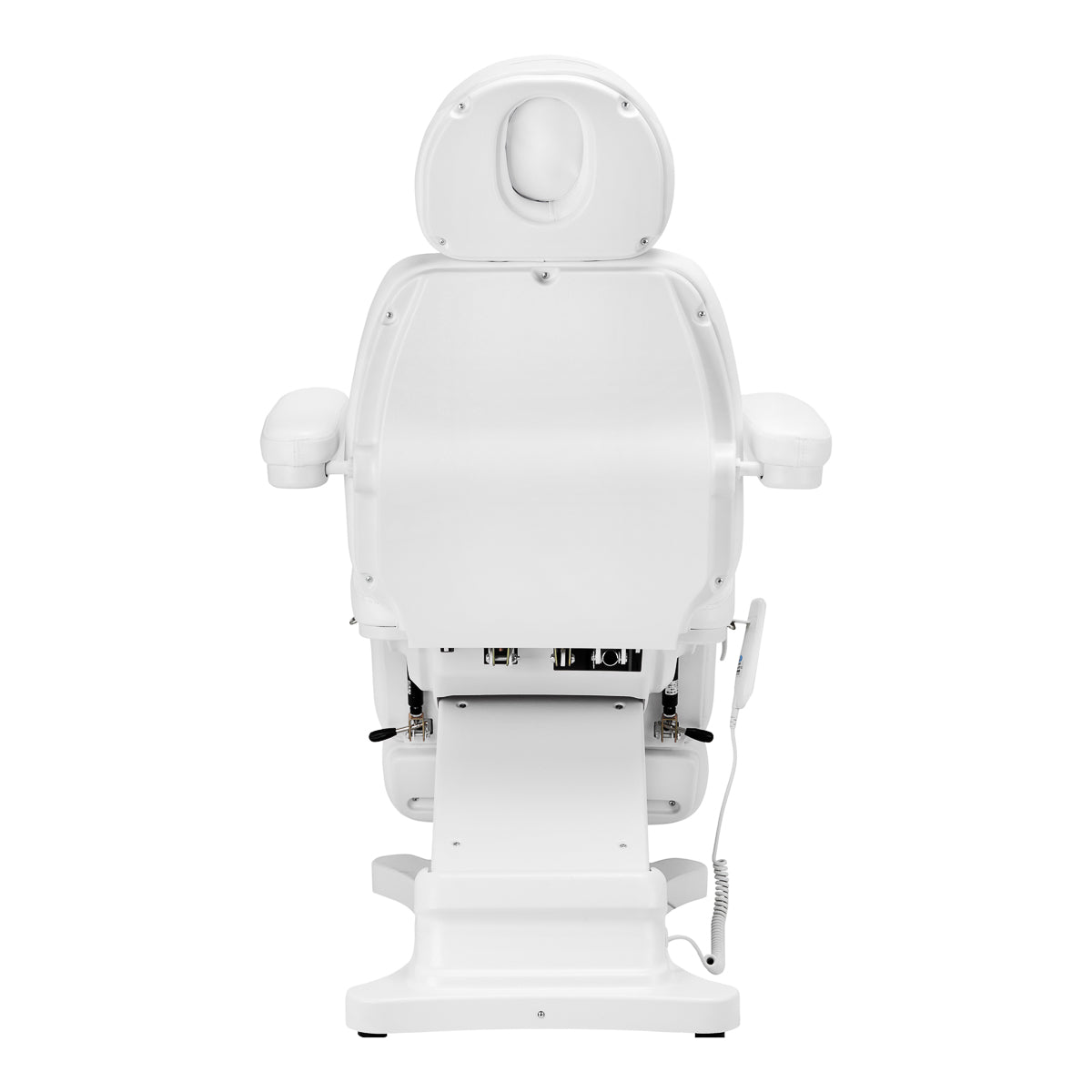 ActiveShop Elektrischer Kosmetikstuhl SILLON CLASSIC 2 Motoren Fußstütze weiß