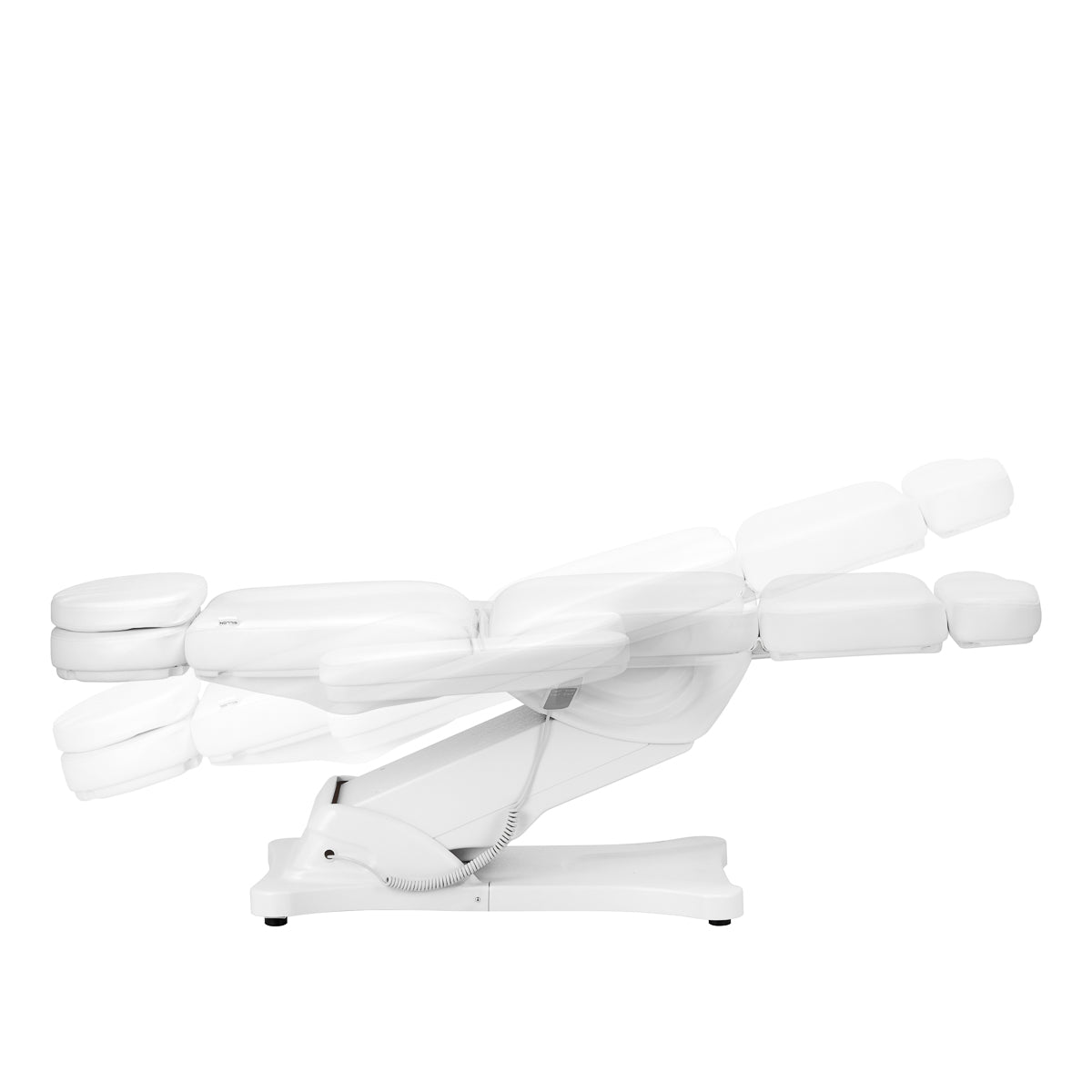 ActiveShop Elektrischer Kosmetikstuhl SILLON CLASSIC 4 Motoren mit Wiege weiß