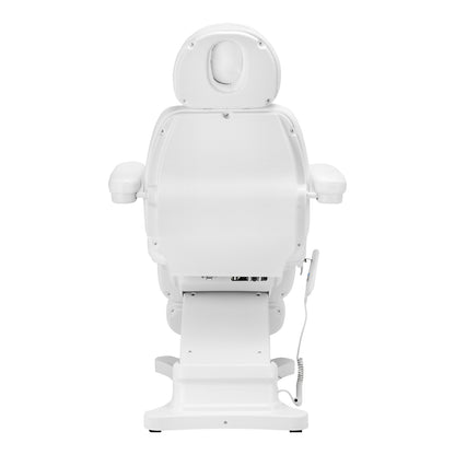 ActiveShop Elektrischer Kosmetikstuhl SILLON CLASSIC 4 Motoren mit Wiege weiß