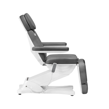 ActiveShop Elektrischer Kosmetikstuhl SILLON CLASSIC 4 Motoren mit Wiege grau