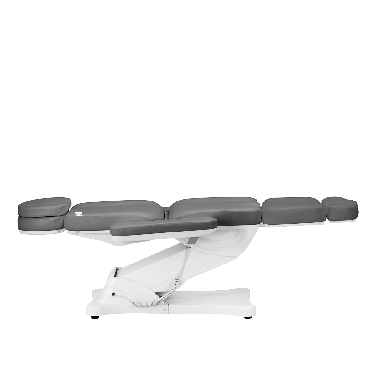 ActiveShop Elektrischer Kosmetikstuhl SILLON CLASSIC 4 Motoren mit Wiege grau