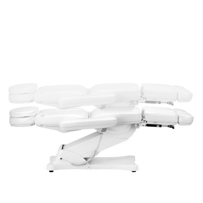 ActiveShop Elektrischer Kosmetikstuhl SILLON CLASSIC 3 Motoren mit Wiege Pedi weiß