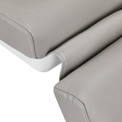 ActiveShop Elektrischer Kosmetikstuhl Azzurro 891 grau