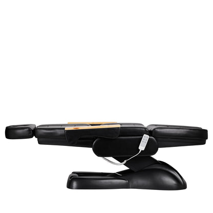 ActiveShop Elektrischer Kosmetikstuhl SILLON Lux 273b + Hocker 304 schwarz