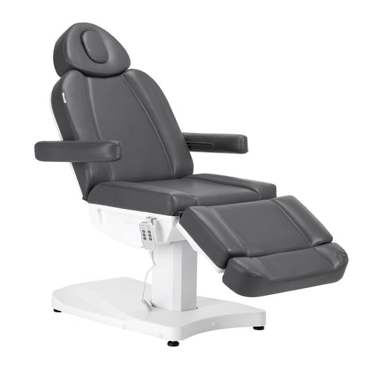 ActiveShop Elektrischer Kosmetikstuhl Azzurro 803D 3 Motoren grau