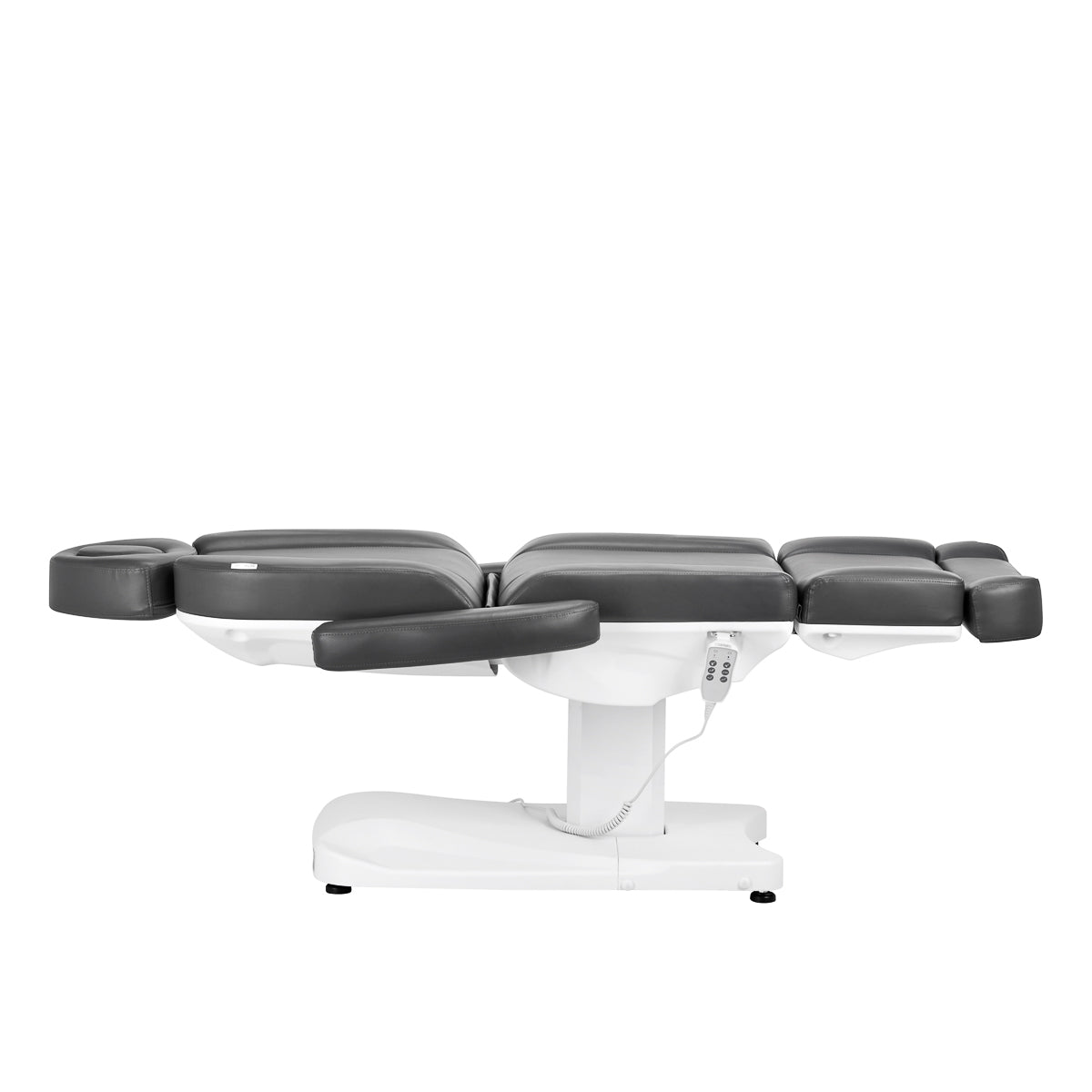 ActiveShop Elektrischer Kosmetikstuhl Azzurro 803D 3 Motoren grau