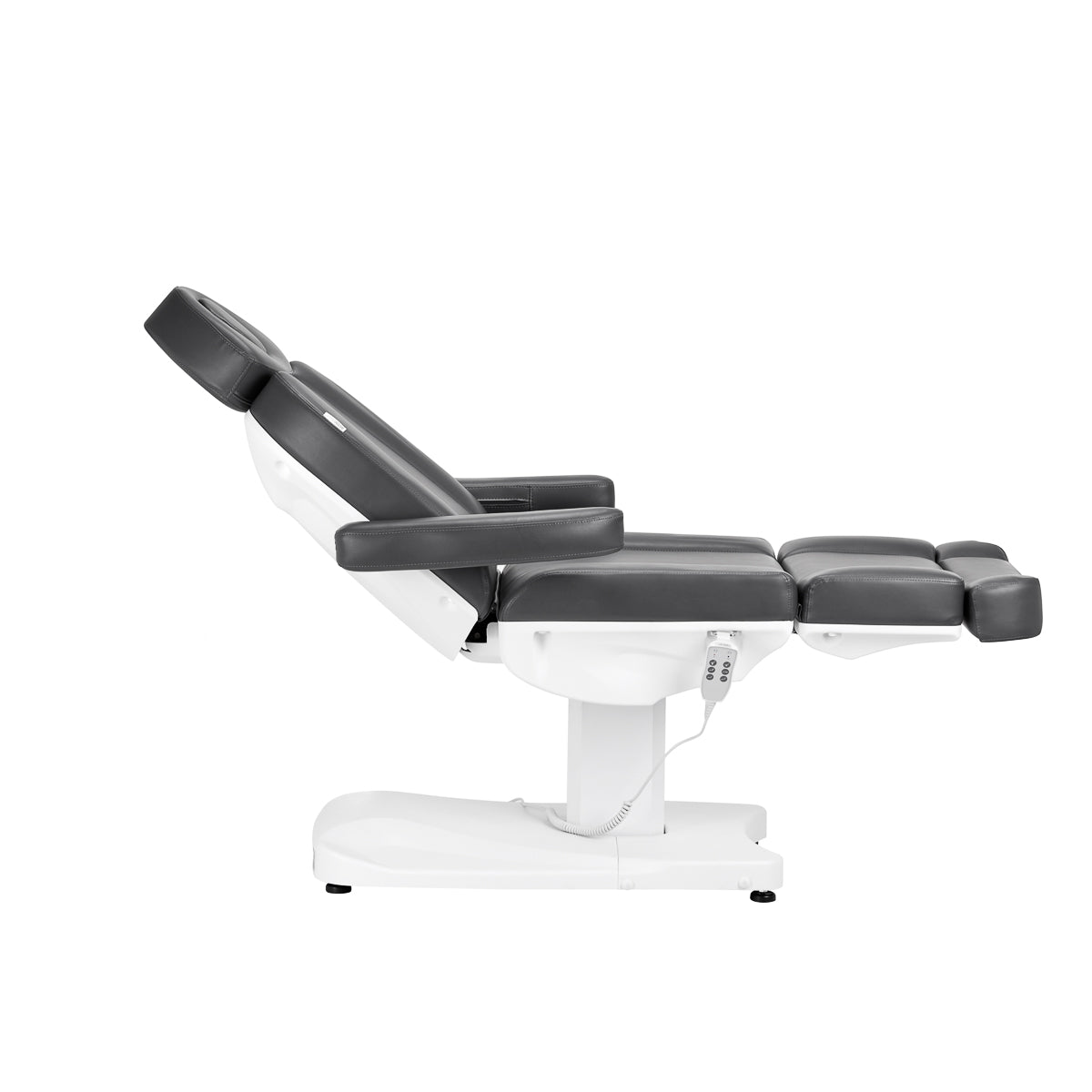 ActiveShop Elektrischer Kosmetikstuhl Azzurro 803D 3 Motoren grau