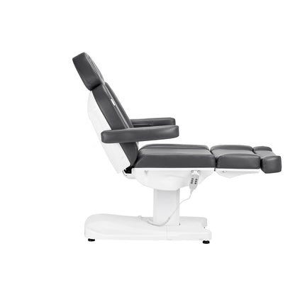 ActiveShop Elektrischer Kosmetikstuhl Azzurro 803D 3 Motoren grau