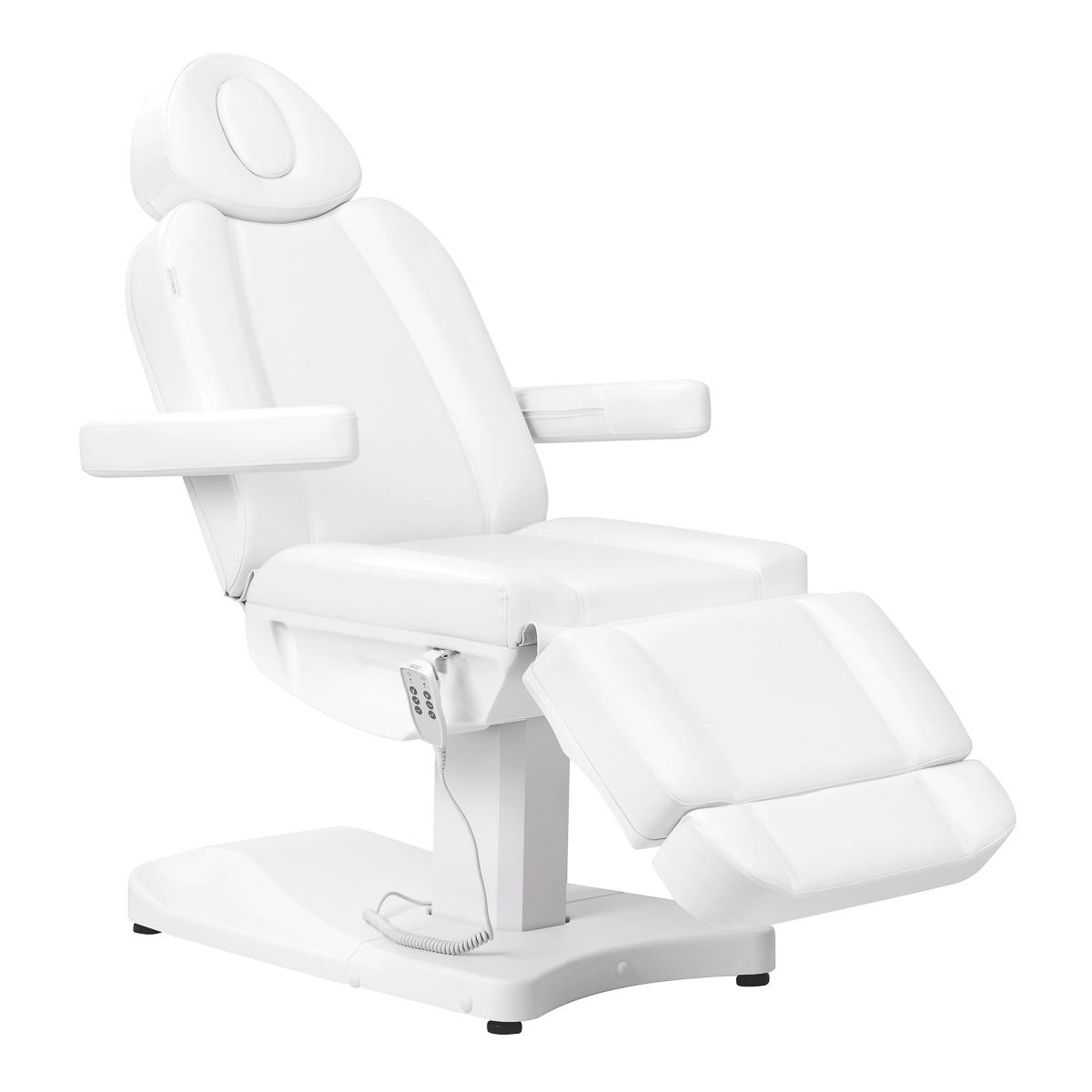 ActiveShop Elektrischer Kosmetikstuhl Azzurro 803D 3 Motoren weiß