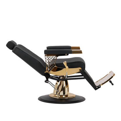 ActiveShop Gabbiano Stuhl Barberski Marcus gold schwarz