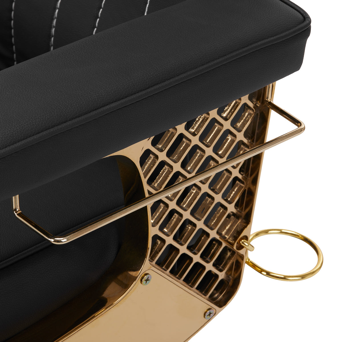 ActiveShop Gabbiano Stuhl Barberski Marcus gold schwarz