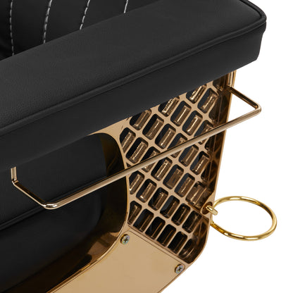 ActiveShop Gabbiano Stuhl Barberski Marcus gold schwarz