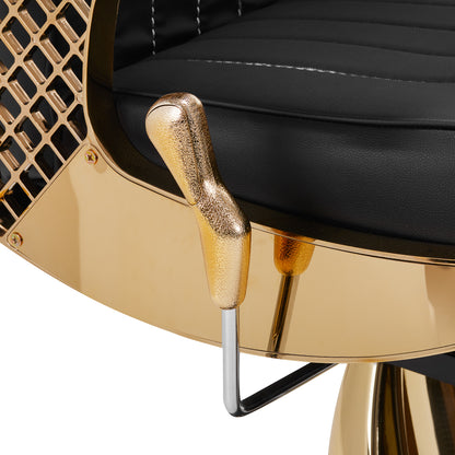 ActiveShop Gabbiano Stuhl Barberski Marcus gold schwarz