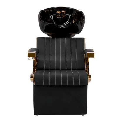ActiveShop Gabbiano Barbiersalon Marcus Gold Schwarz