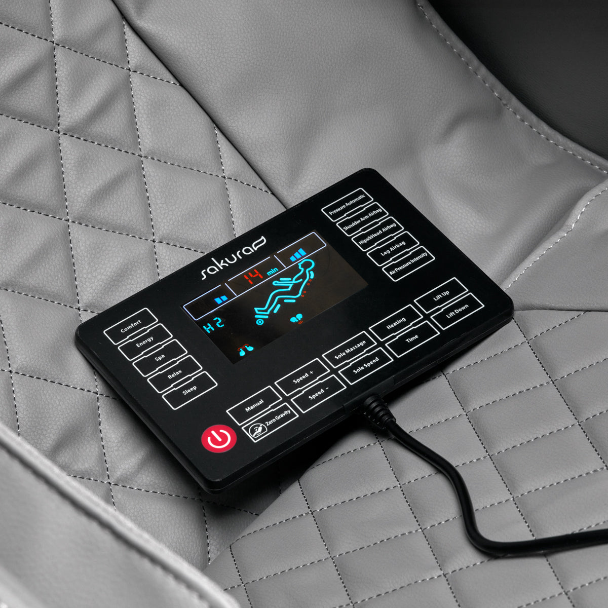 ActiveShop Sakura Massagesessel Classic 305 Grau