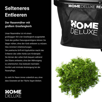 Home Deluxe Rasenmäher REAPER Schwarz